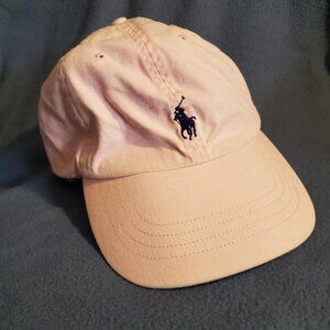 Baby Pink Polo Baseball Cap